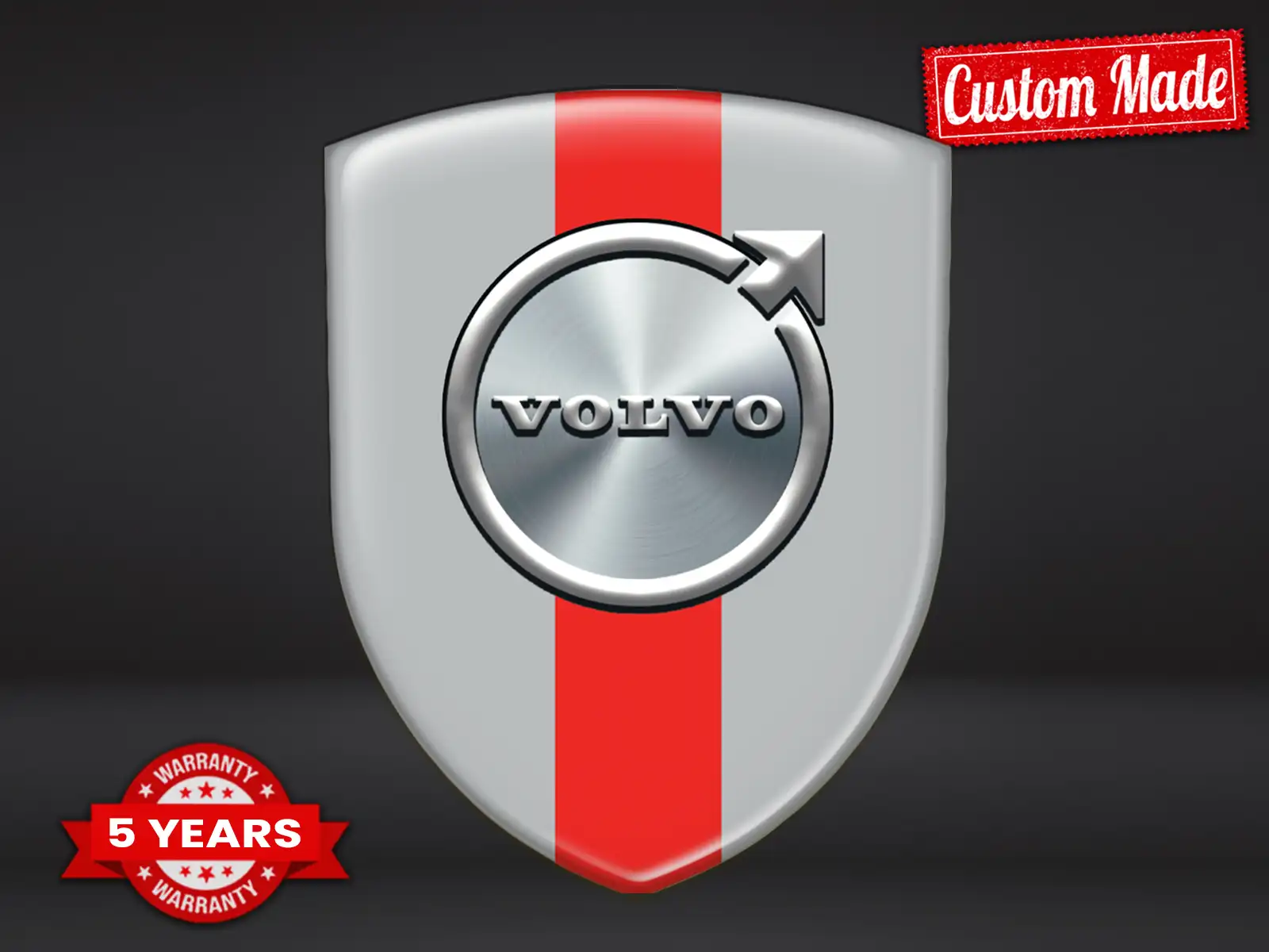 Volvo Custom Windshield Stickers Max Resilient Pro Look